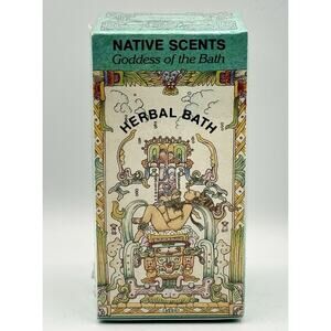 New Native Scents Goddess of the Bath Herbal Bags 10 Taos Unique Sealed Box Vtg